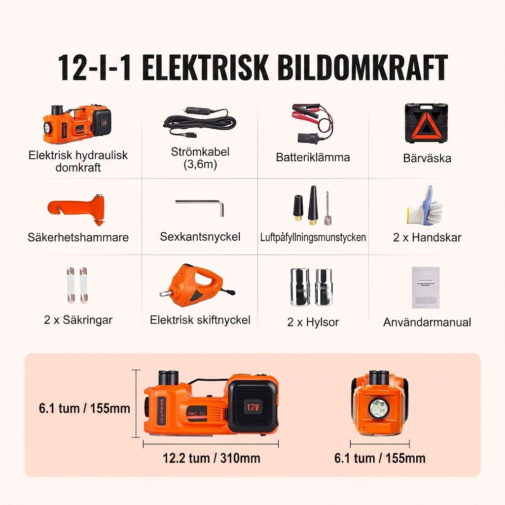 Ridner® Komplett Roadside Lyftpaket