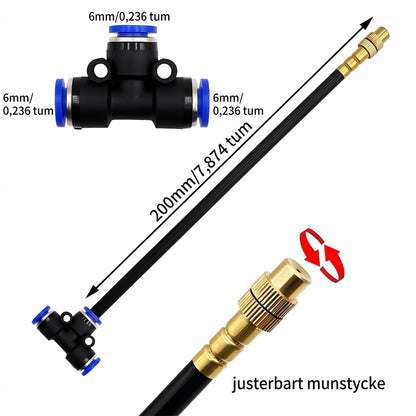 Ridner™ Bevattningspaketet Kit + Slanger & Ventiler
