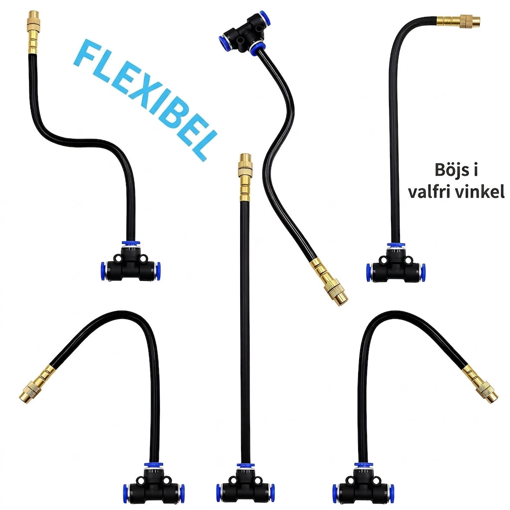 Ridner™ Bevattningspaketet Kit + Slanger & Ventiler