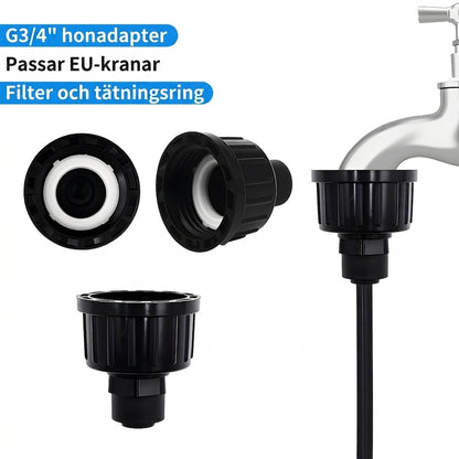 Ridner™ Bevattningspaketet Kit + Slanger & Ventiler