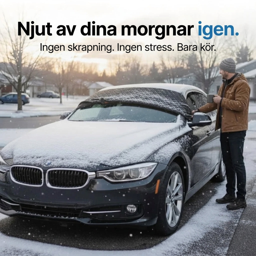 FrostGuard® Stöldsäker Magnetiskt Vindruteskydd